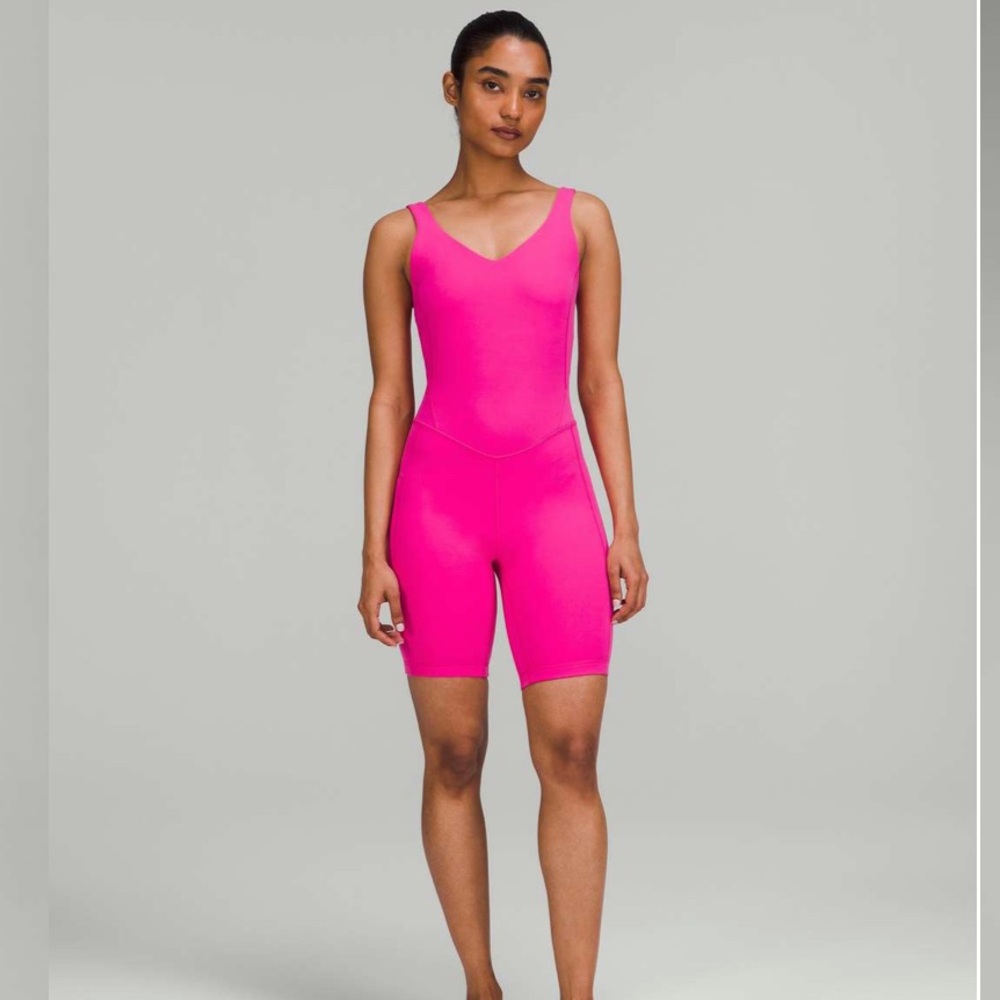 Lululemon Align Onesie 8” Sonic Pink
